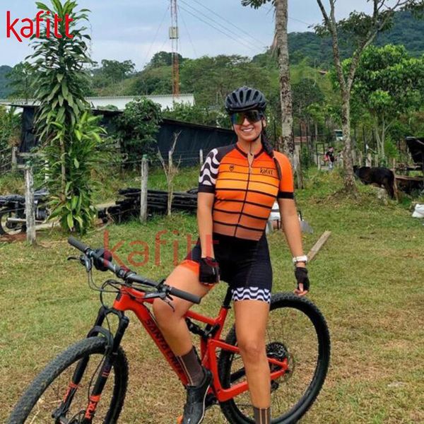 

racing sets caffe ladies outdoor sportswear summer short-sleeved breathable casual wear bicycle riding clothes striped overall suit, Black;blue