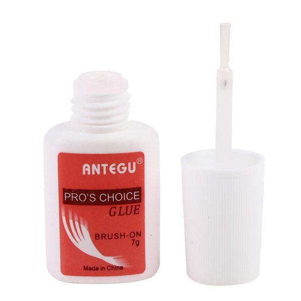 

nail gel 7g glue 100% fake tips acrylic pegamento para unas accessories tool for false rhinestone colle a faux ongle, Red;pink