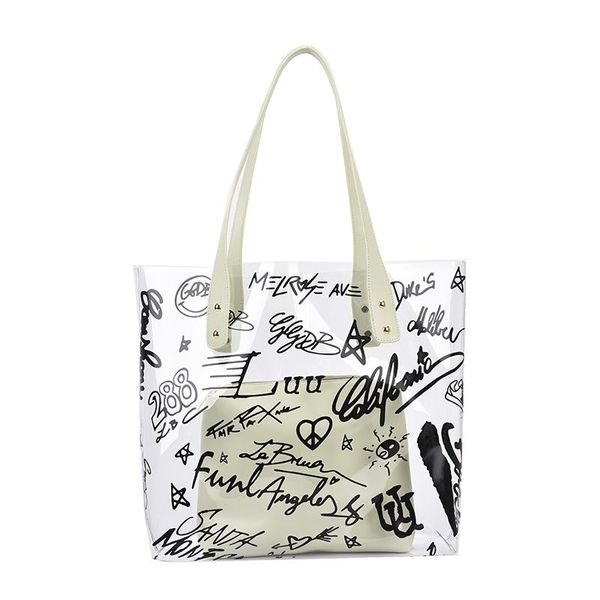 

evening bags purple spirit bird - fashion shoulder bag designer women shopping female transparent large hand for brand 2021