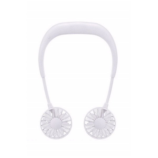 

electric fans 3 stage rechargeable sports portable fan neck with strap