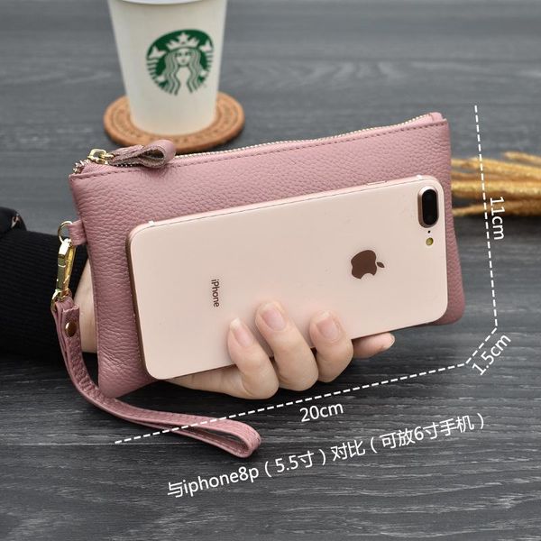 

wallets wallet simple hand bag women's 2021 fashion mobile phone, Red;black