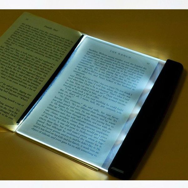 

book lights creative fashion led night light tablet reading lamp novelty wireless eye protection 3* battery mini headboard