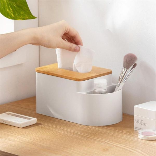 

tissue boxes & napkins 2021 roll paper wooden box home bathroom car container towel napkin log holder