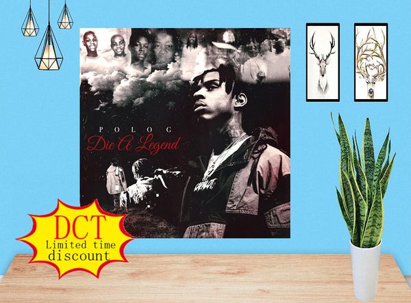 

pop out again polo g feat. lil baby & gunna album poster music cover silk art print