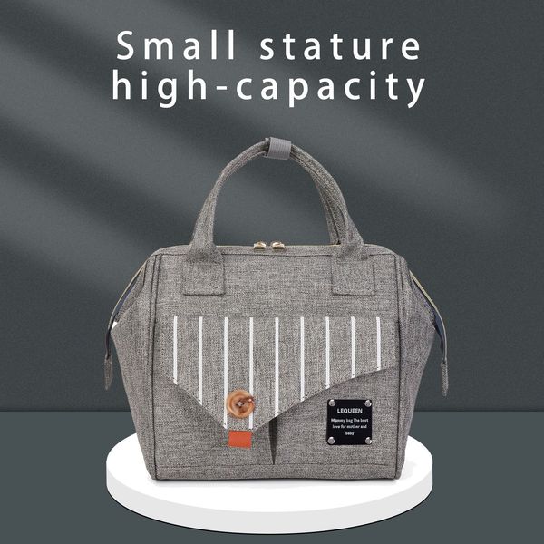 

4 colors mummy maternity nappy small size bag stripped print large capacity infant travel handbag designer nursing bags for baby care diaper