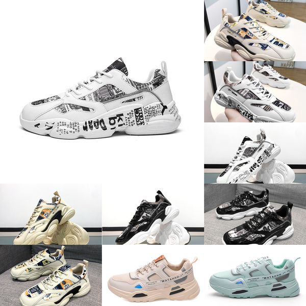 DUBJ scarpe da uomo piattaforma da uomo per scarpe da ginnastica da corsa bianco triplo nero fresco grigio sneakers sportive da esterno taglia 39-44 13