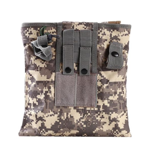 

stuff sacks outdoor tactical camouflage accessory foldable hunting large size bag nylon waist storage kettle recycle for army equipment