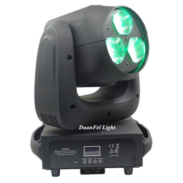 

effects 8pcs/lot 3x40w bee eye moving head light rgbw 4in1 led lyre wash dmx zoom for dj disco wedding party