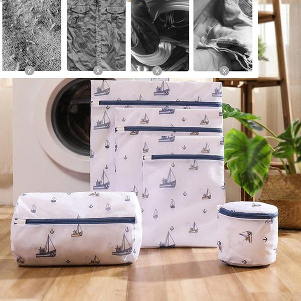 

laundry bags 5 sizes mesh wash washing net set lingerie underwear bra clothes travel