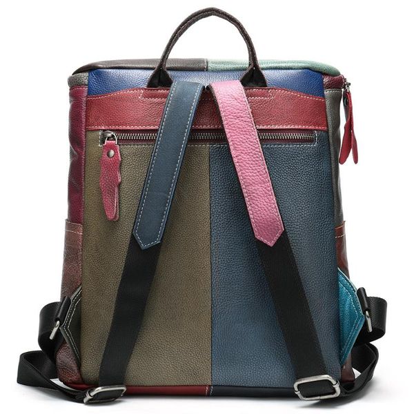 

outdoor bags luxury designer fashion round genuine backpack college girls bookbag durable lightweihgt daypack casual travel small bag