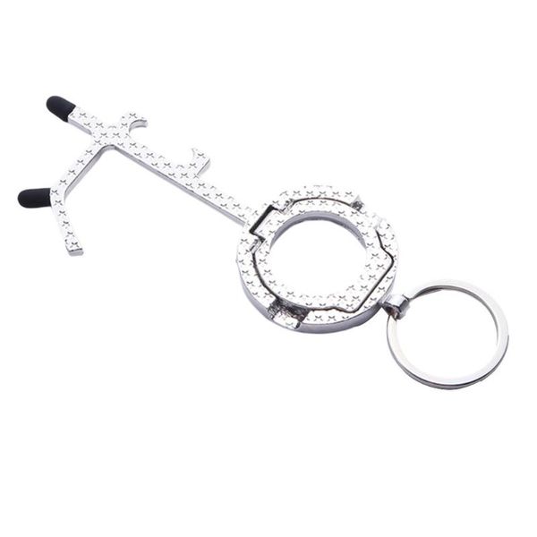 

cell phone mounts & holders no-touch door opener multifunction elevator button contactless safety key beer trigger