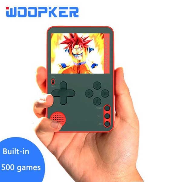 

built-in 500 games retro gaming console mini portable video handheld game for kids gift accessories players