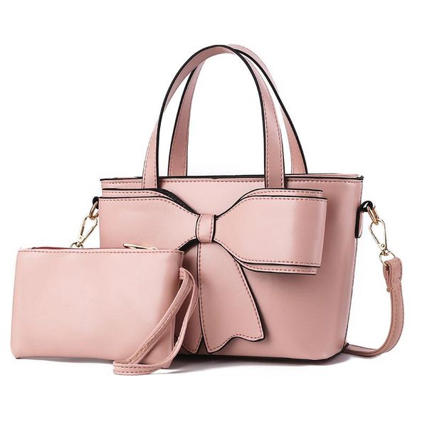 

cross body yl279 fashionable bow design hand bag pink purses and handbags ladies