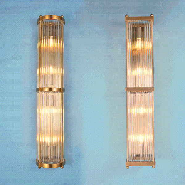 

wall lamp long strip postmodern living room atmosphere glass rod el background decoration bedroom bedside lamps