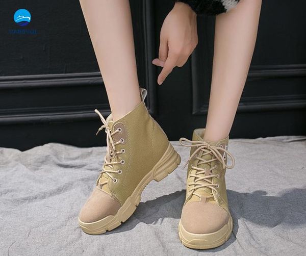 

women's boots short british style retro students korean version of the wild 2021 spring locomotive, Black