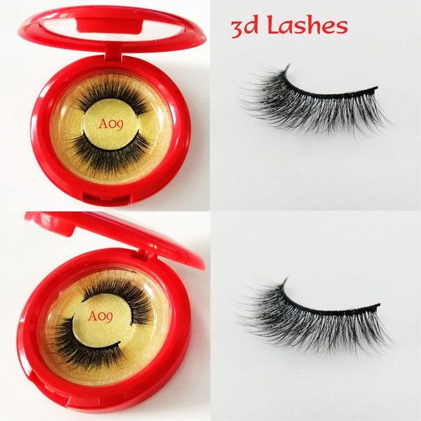 

faux 3d mink eyelashes natural false eyelash extension thick long fake lashes makeup tool 551