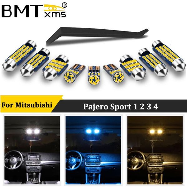 

emergency lights bmtxms canbus for mitsubishi montero shogun pajero sport 1 2 3 4 1990-present auto led interior dome light license plate la