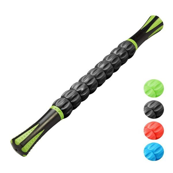 

full body massager deep pressure tools muscle roller stick 17.5 inches massage relief pain cramping physical therapy recovery