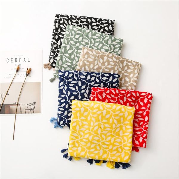 

colors ladies fashion floral tree tassel viscose shawl scarf lady print soft stole muslim hijab 180*90cm scarves, Blue;gray
