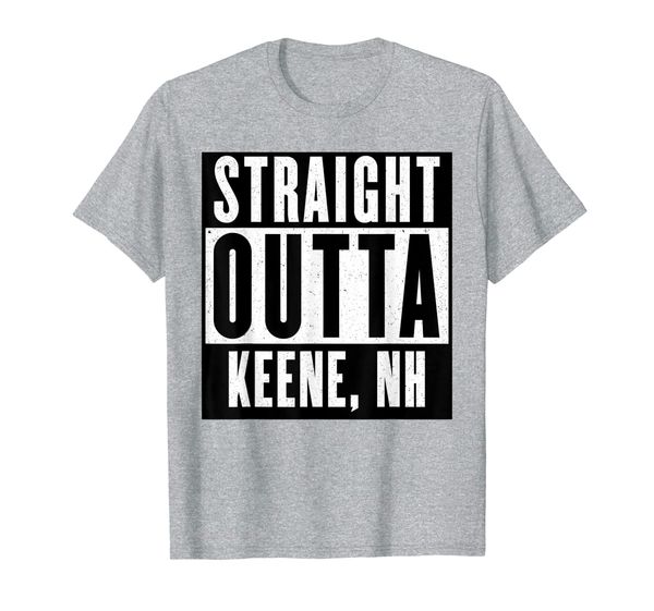 

Straight Outta NEW HAMPSHIRE Tshirt KEENE Home Tee V-Neck T-Shirt, Mainly pictures