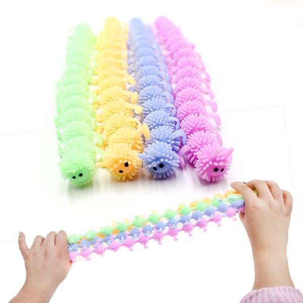 

pop fidget 16 caterpillar toy can stretch decompression children toys designer toys