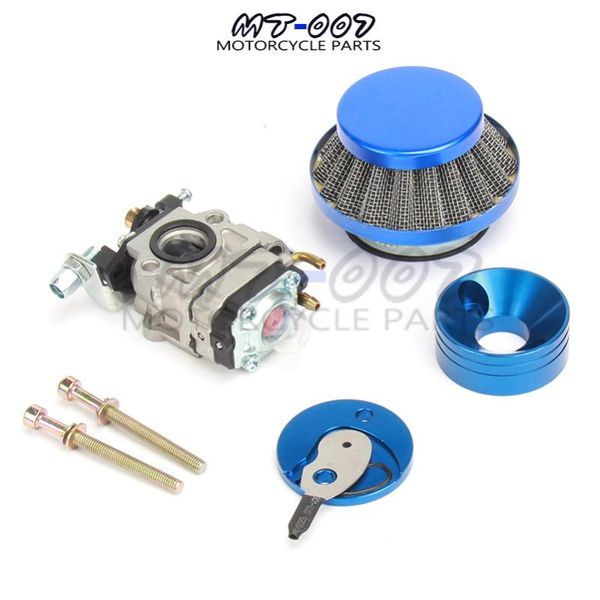 

colors carburetor kit carb air filter stack for 47cc 49cc mini atv dirt pocket bike engine assembly