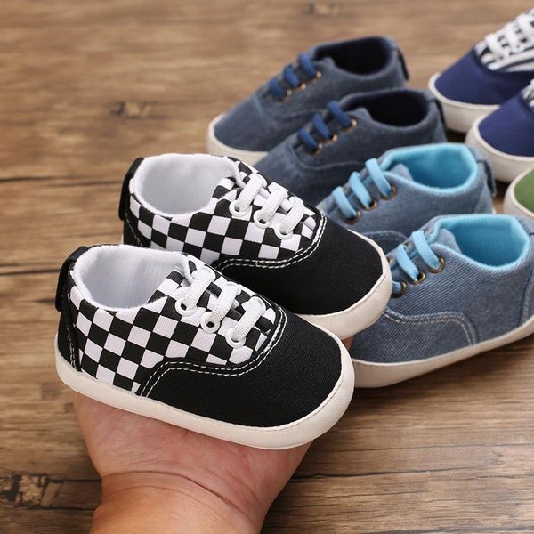 

first walkers 0-18m baby boy casual soft bottom infant toddler shoes
