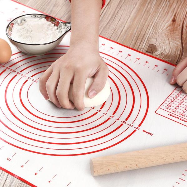 

rolling pins & pastry boards silicone baking mat pizza dough maker kitchen gadgets cooking tools utensils bakeware kneading accessories