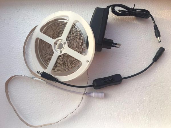 

grow lights dc12v waterproof ip65 growing led strip plant growth light 1m 2m 3m 4m 5m set with adapter and switch strips