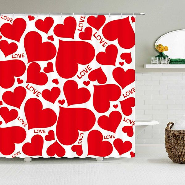 

shower curtains 3d printing flowers curtain bathroom modern bath waterproof polyester cloth with hooks home decor