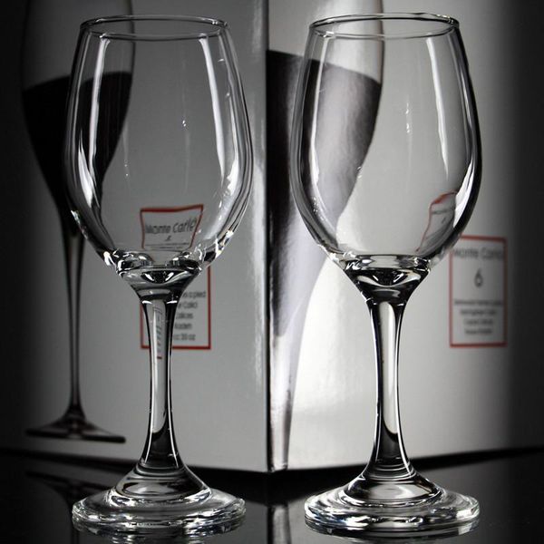 

hip flasks 6 pieces wholesale lead-glass wine ktv el transparent red cup tall