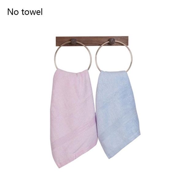 

hardware toilet el wall mounted easy install towel ring storage organizer accessories holder black walnut home bathroom rings