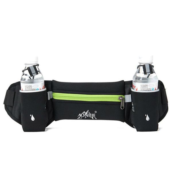 

outdoor bags hydration waist packs running sports water bottle belt sport marathon pack