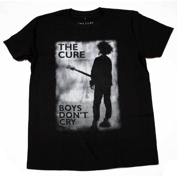 

men's t-shirts the cure t shirt boys don cry 100% official classic punk goth discount 100 % cotton for men, White;black