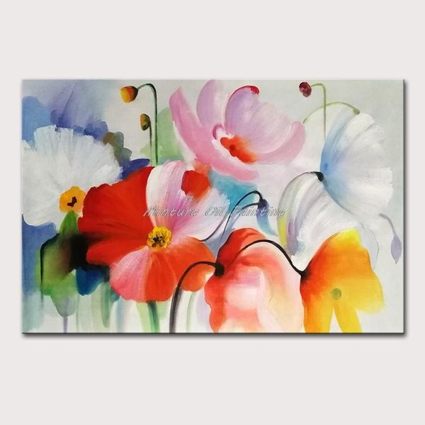 

paintings mintura wall picture for living room oil on canvas hand painted many beautiful flowers office decor art no frame