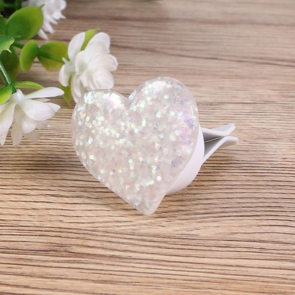 

car air freshener shining love perfume clip outlet diffuser dark pink