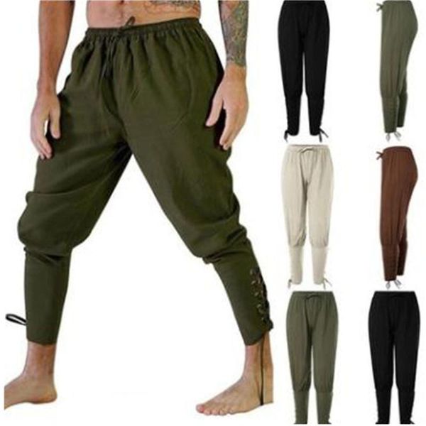 

men's pants men casual pure cotton outdoor tactical military jogging street hip-hop cargo plus size loose for, Black
