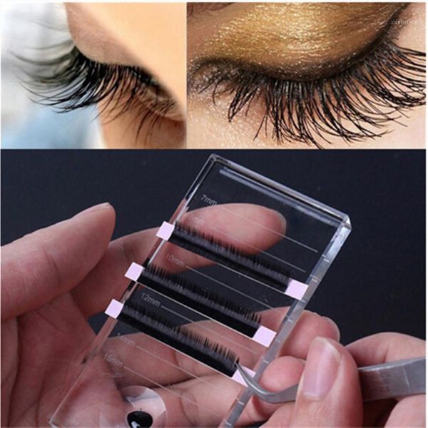 

crystal glue table false eyelash extension tool jade stone individual holder adhesive glass 1