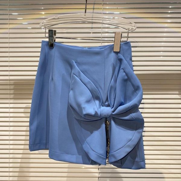 

women black bow-knot split diamonds skirt arrivals hight waist fashion temperament spring summer 11d508 210525