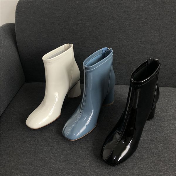 

boots light woman 2021 genuine high women's, Black