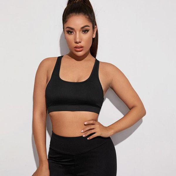

yoga outfit sports bras for women workout built-up wirepadded gym fitness bra