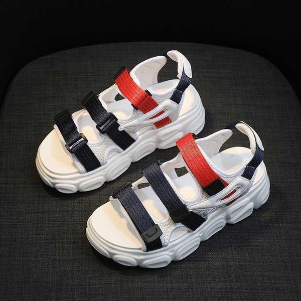 

sandals 2021 summer black white women flat heels simple shoes for woman hook loop young girls casual sandal sandalias mujer