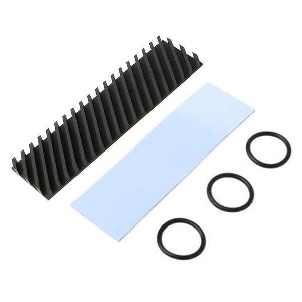 

fans & coolings micro heatsink copper cooling electronic chip ic 3d printer for raspberry pi 15x15mm 2/3/4/5/6/8mm
