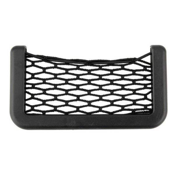 

car organizer net bag nets 15x8cm automotive pockets with adhesive visor storage for tools mobile phone