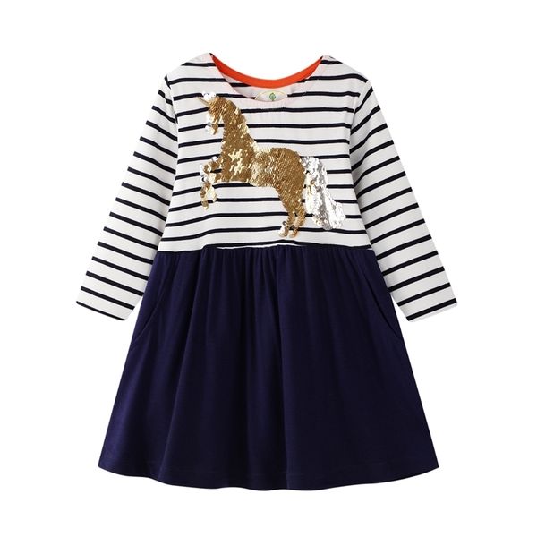 

2021 autumn and winter new style long sleeved children's girl's dress cartoon lovely princess skirt, Red;yellow