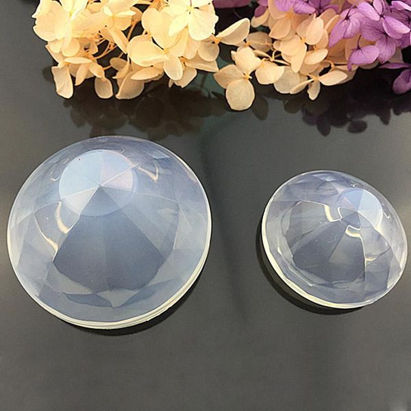 

craft tools silicone multifunction cake making moulds jewelry mold decorating crystal 1pcs diy handmade diamond shape