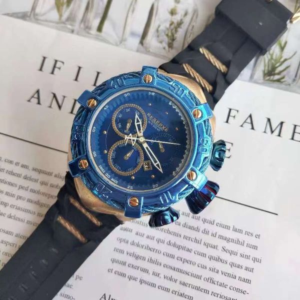 Ta006 Luxury Gold Watches Men Sport Quartz Assista Cronograph Auto Date Band Band Wrist Watch for Male Gift