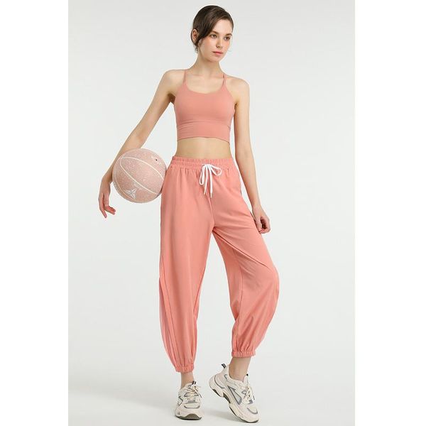 

women's pants & capris bihuo high waist running pockets loose gym training trousers workout women jogging legging sweatpants, Black;white