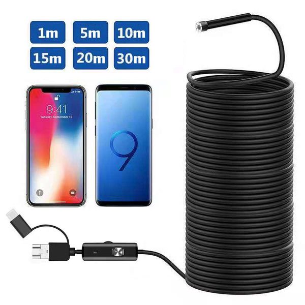 

cameras underwater camera for fishing ip68 visual device usb wire connection laptablet android 8led illuminated fish finder