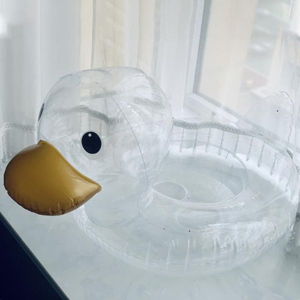 

life vest & buoy swimming float ring duck safe flexible inflatable durable for pool parties floatie kid boy floaty trainer water babies